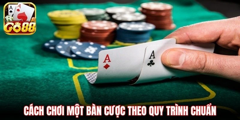 Cách chơi một bàn cược theo quy trình chuẩn