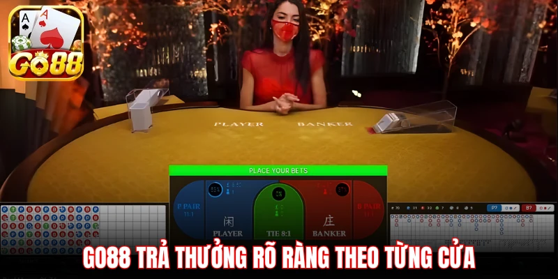 Go88 trả thưởng rõ ràng theo từng cửa