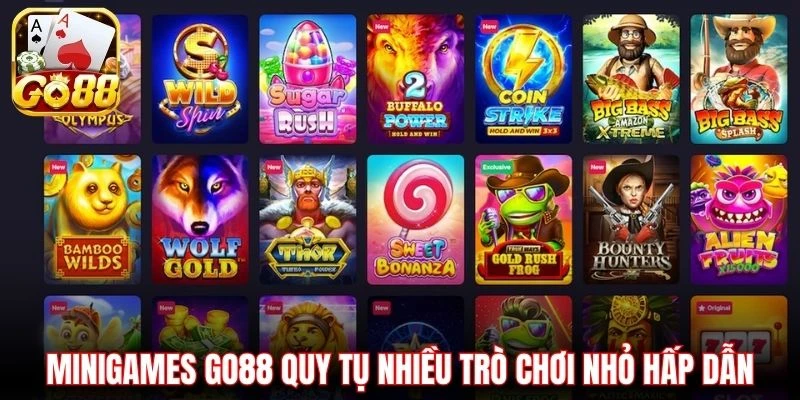 Minigames GO88 quy tụ nhiều trò chơi nhỏ hấp dẫn