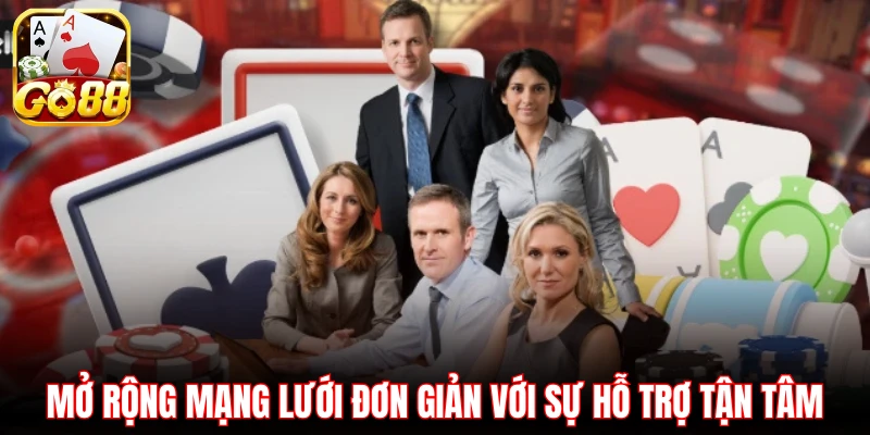Mở rộng mạng lưới đơn giản với sự hỗ trợ tận tâm