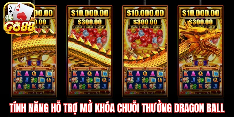 Tính năng hỗ trợ mở khóa chuỗi thưởng Dragon Ball