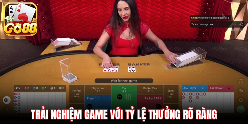 Trải nghiệm game với tỷ lệ thưởng rõ ràng